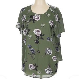 Torrid Floral Blouse